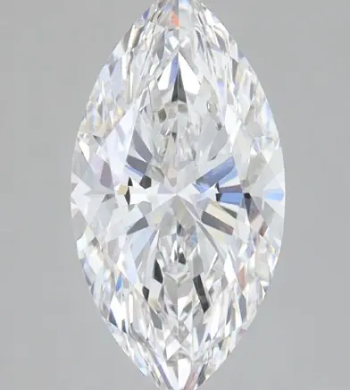 Marquise diamond from Anny’s guide, with an elongated outline and relatively blended central reflections.