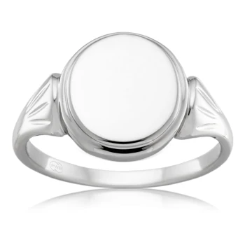 Framed Round Signet · J2936 profile reference