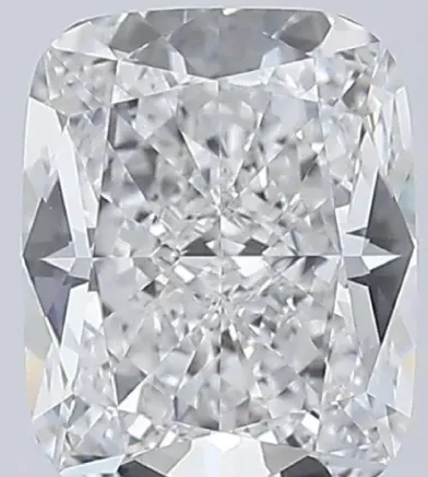 Bad cushion cut diamond example