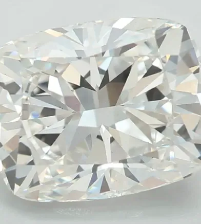 Ratio of 1.3 distinct faceting cushion brilliant