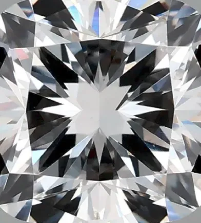 Bad cushion cut diamond example
