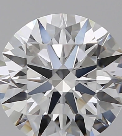 Good round diamond colour balance example