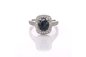 The ZARA Black and White Diamond ring 