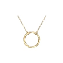 Circle Ring Necklace