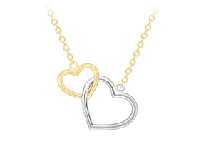Linked Heart Necklace