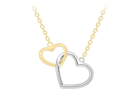 Linked Heart Necklace