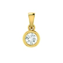 Diamond Bezel Pendant