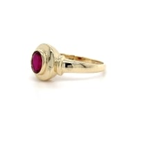 9kt YG Ruby Bz Ring