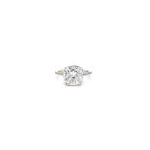 14kt WG Moissanite Engagement Ring