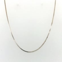45cm SS Box Cut Chain