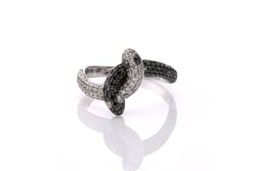 Adelina Diamond Snake Ring 