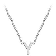 Gold Initial Pendant -Y